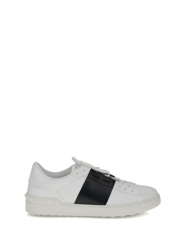 Valentino White Low Top Sneakers