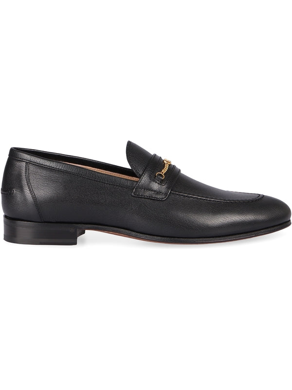 Valentino Black Loafers