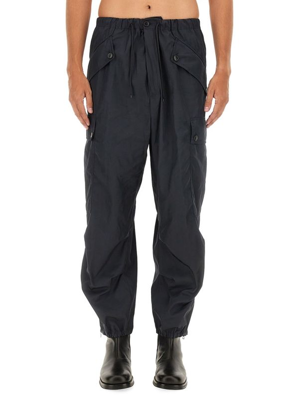 Side Zipper Detail Cargo Pants