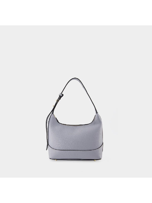 Loop Leather Hobo Shoulder Bag