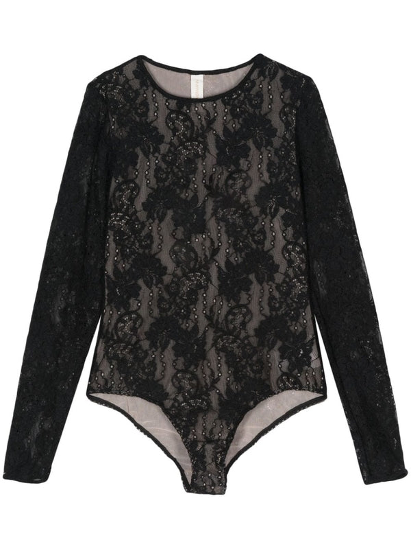 Lace Longsleeve Bodysuit