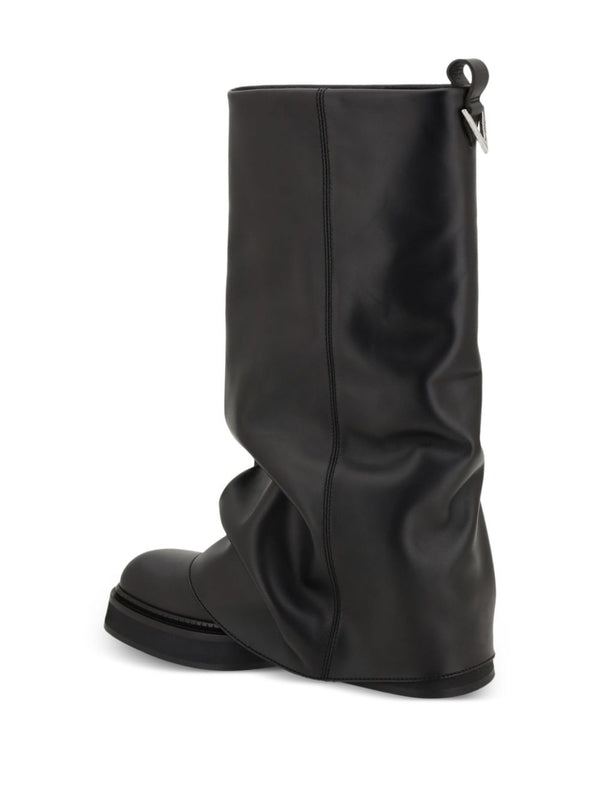 Robin Layered
  Leather High Boots