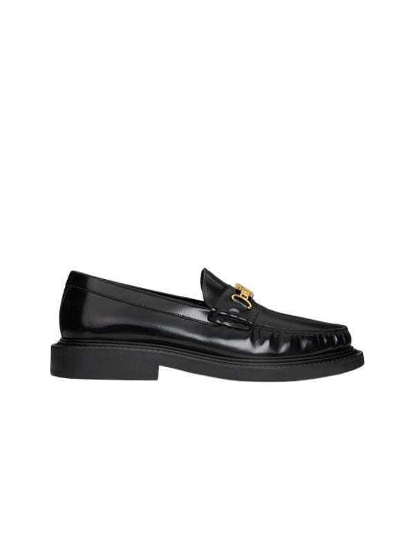 Triomphe Logo Leather Loafers