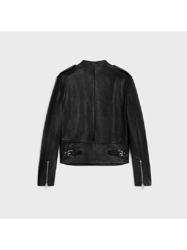 Classic Lambskin Biker Jacket