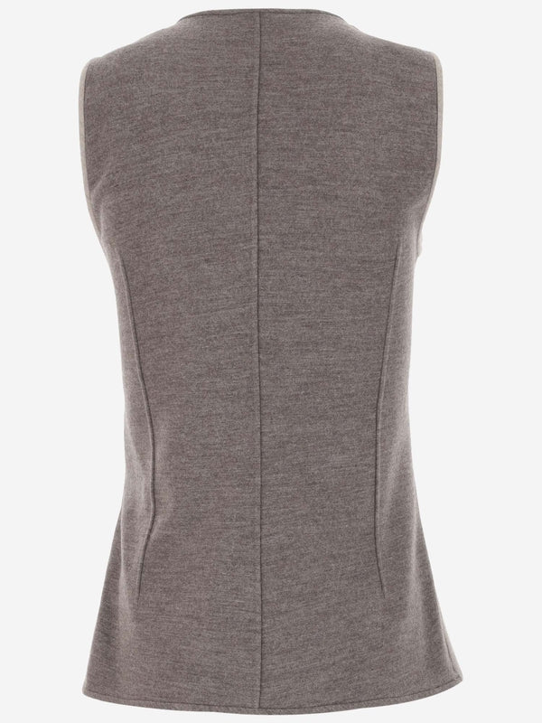 Cashmere Wool Vest