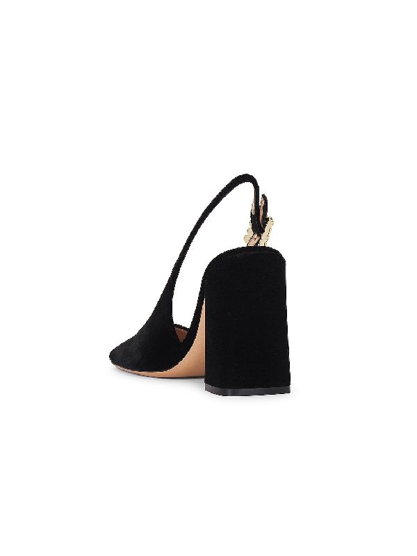 Wondy Velvet Slingback Heel