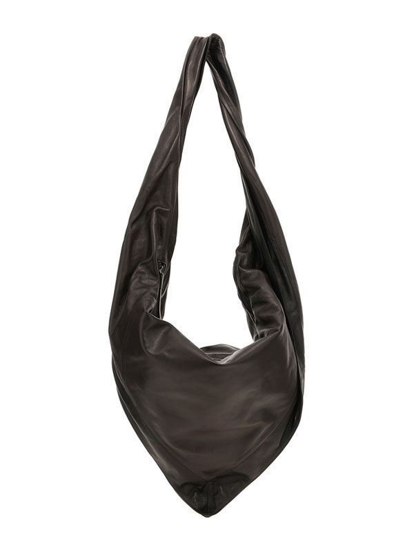 Scarf Leather Shoulder Bag