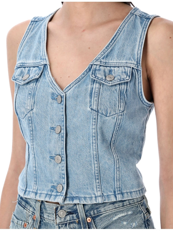 Levi'S Blue Vest