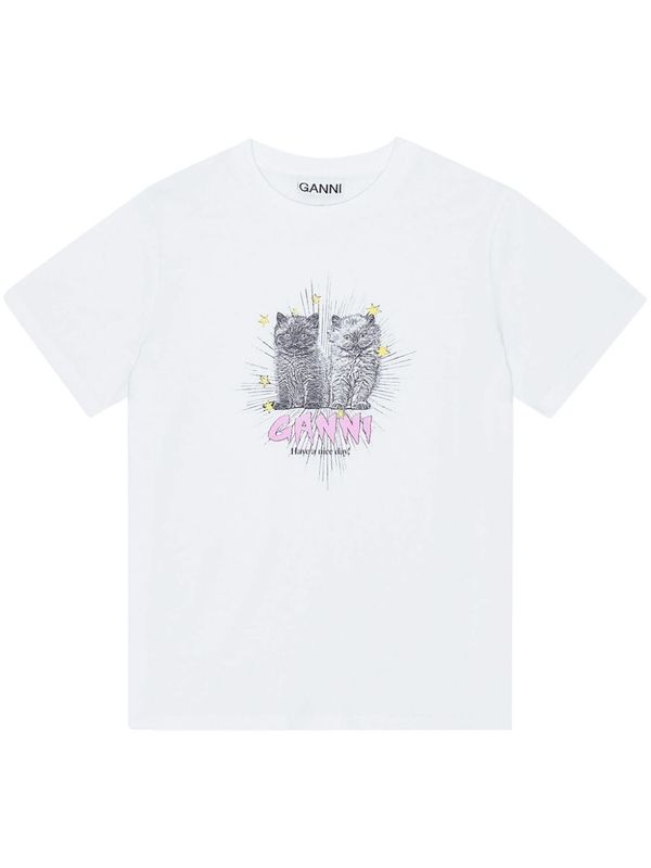 Animal Logo Printing T-Shirt