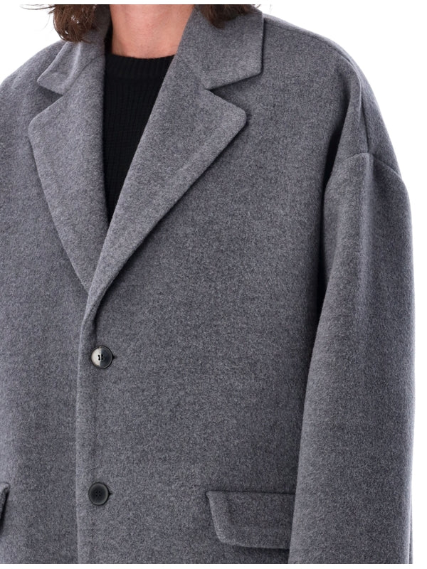 Wool Cashmere Single Coat