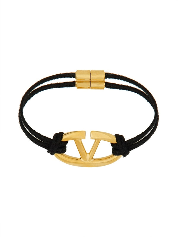 V Logo Decoration Bracelet