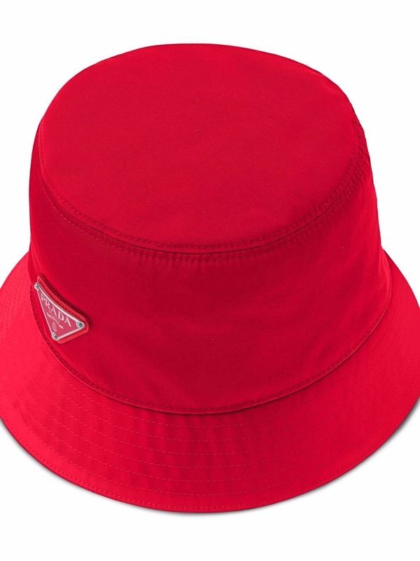 Triangular Logo Re-Nylon Bucket Hat