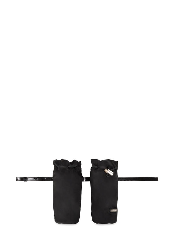 Double Pouch Belt Bag