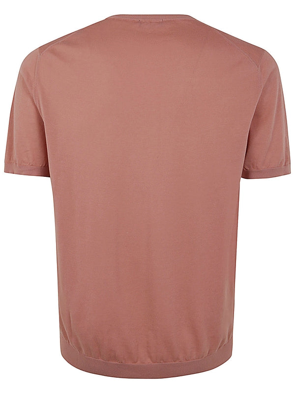 Crewneck Cotton Short Sleeve T-shirt