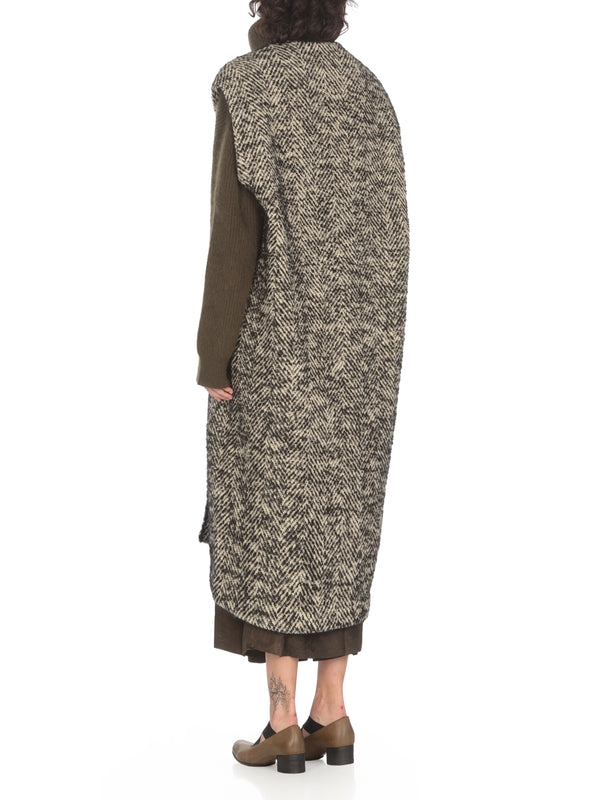 Wool Sleeveless Coat