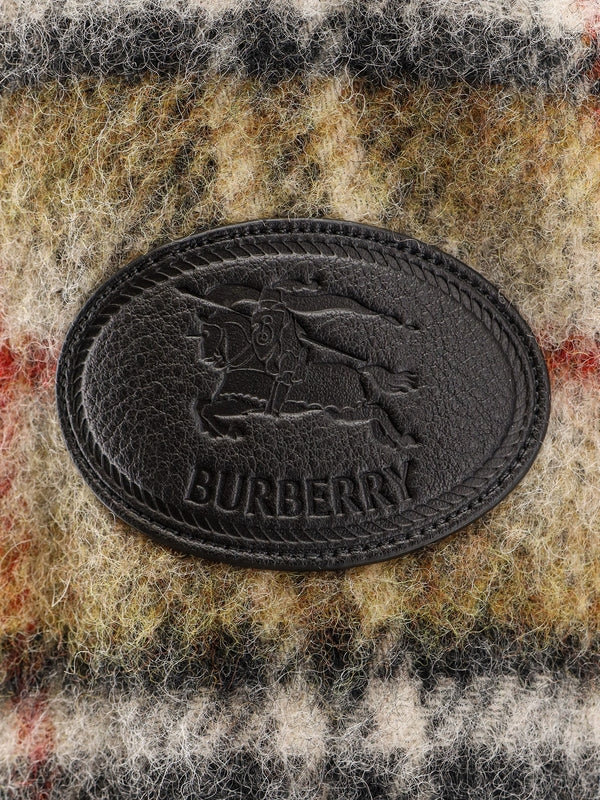 Burberry Beige Checked Jackets