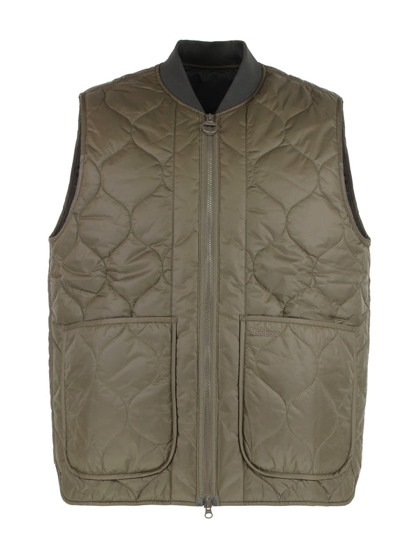 Barbour Green Vests