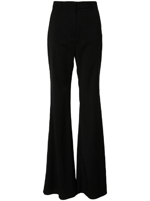 Wool Flared Pants