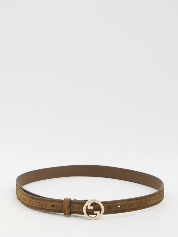 Blondie Suede Leather Belt