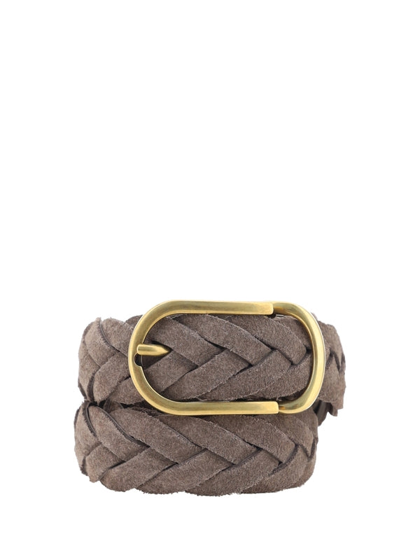 Braided Suede Belt