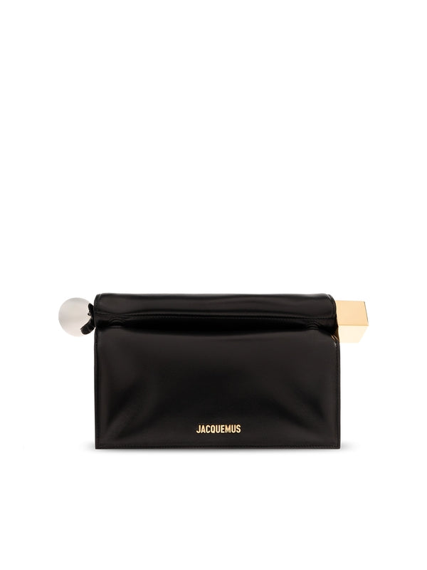 Rond Carre
  Leather Clutch Bag