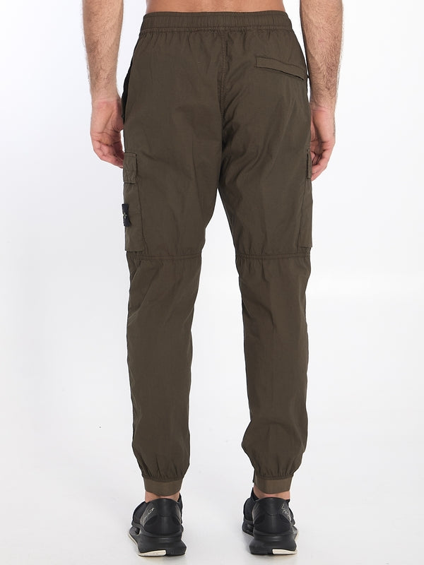 Wappen Patch Cotton Jogger Pants