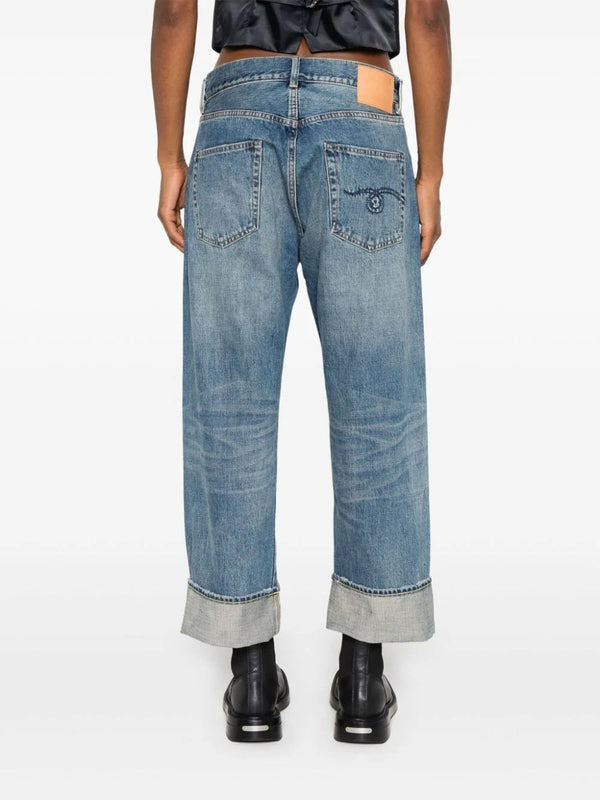 X BF Straight Denim Pants