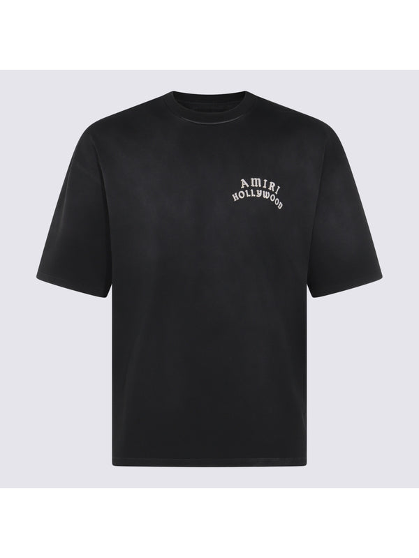 Amiri Black Half Sleeve