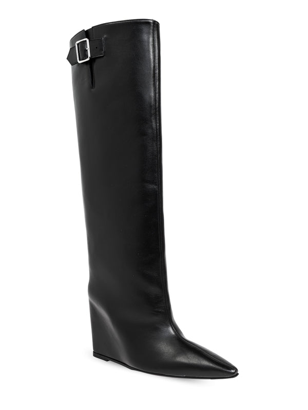 Astro Wedge Leather High Boots