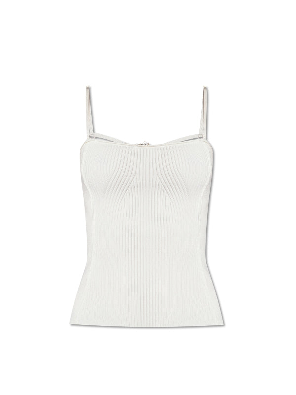 Sierra Sleeveless Ribbed Knit