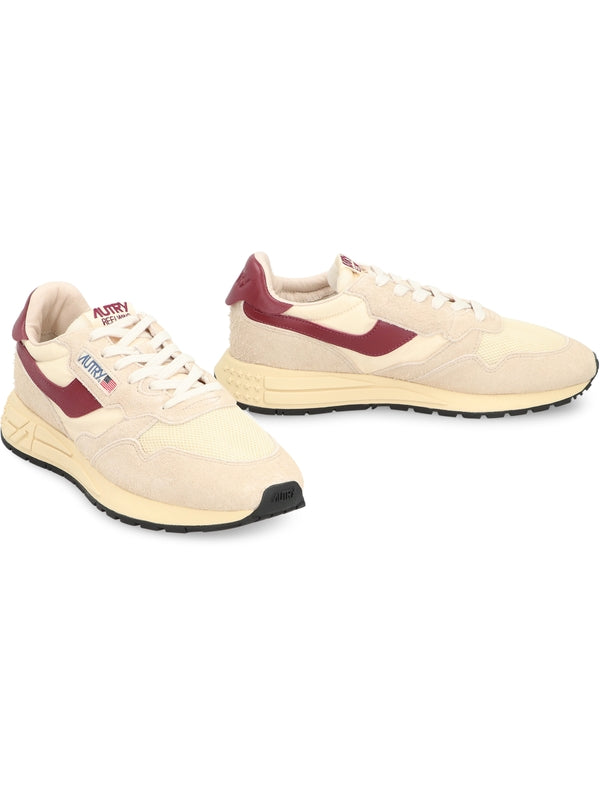 Autry Beige Low Top Sneakers