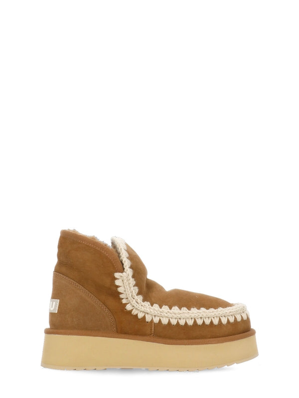 Mini Eskimo Platform Ankle Boots