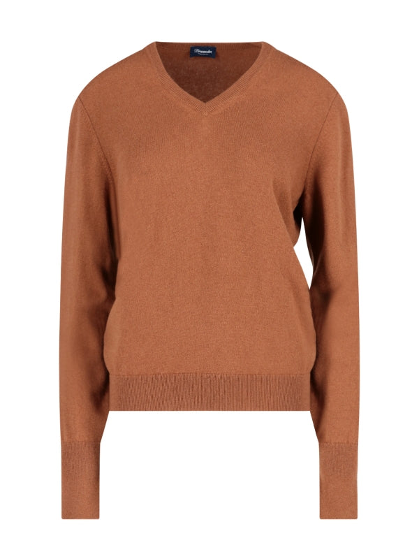 V-Neck Cashmere Knit