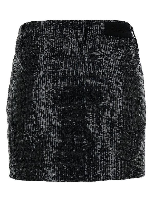 Sequin Mini Skirt