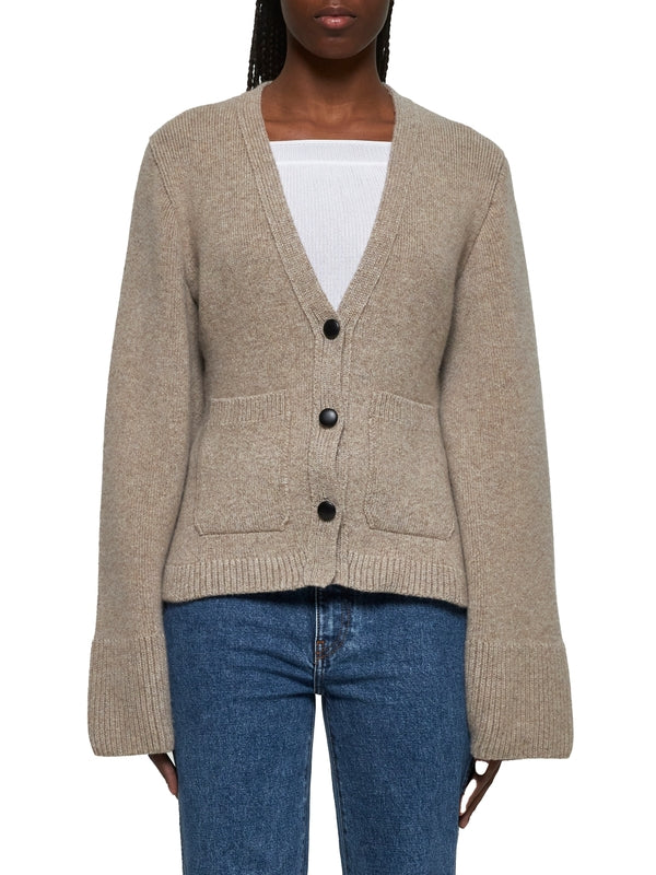 V-neck Cashmere Cardigan