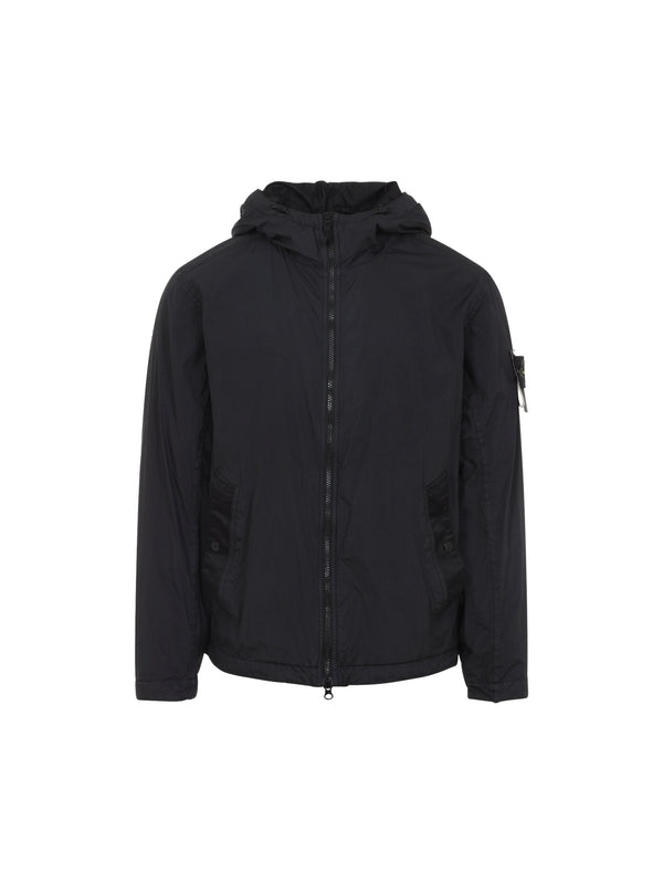 Wappen Patch Black Nylon Jacket