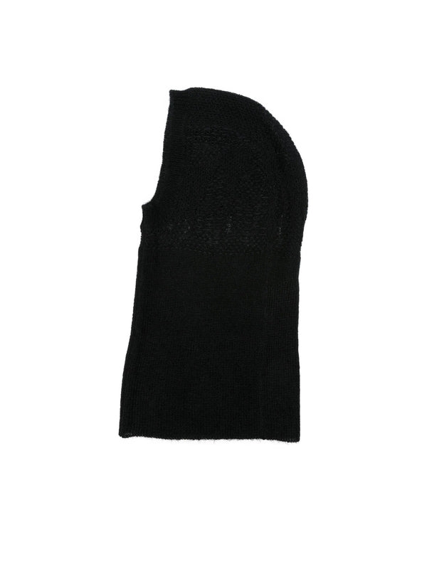 Ann Demeulemeester Black Balaclava