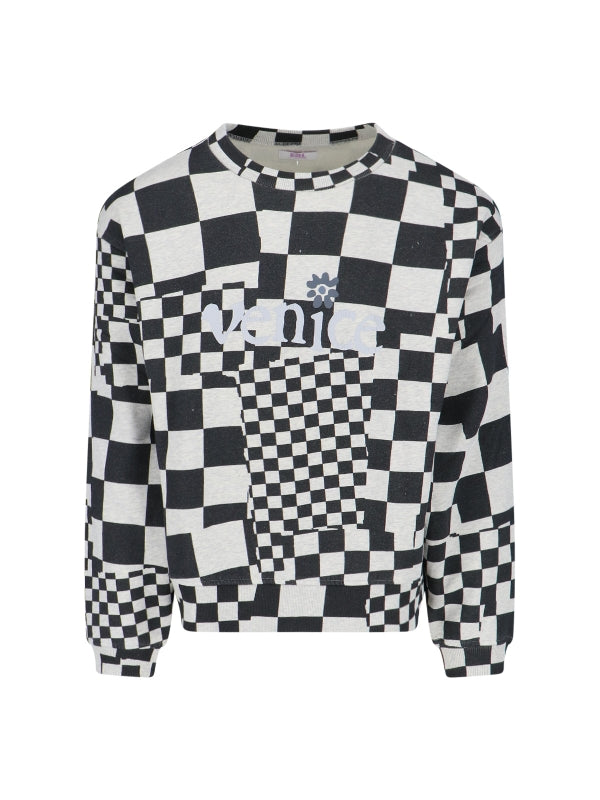 Venice Checkered Sweatshirt