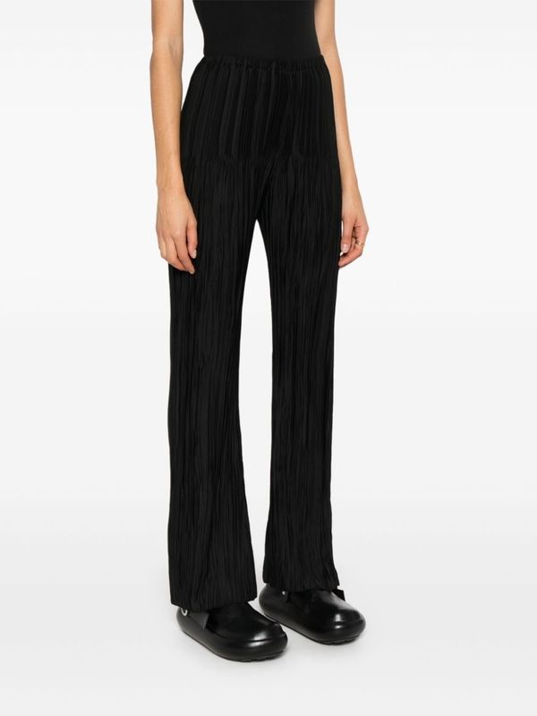 Black Pleated Pants