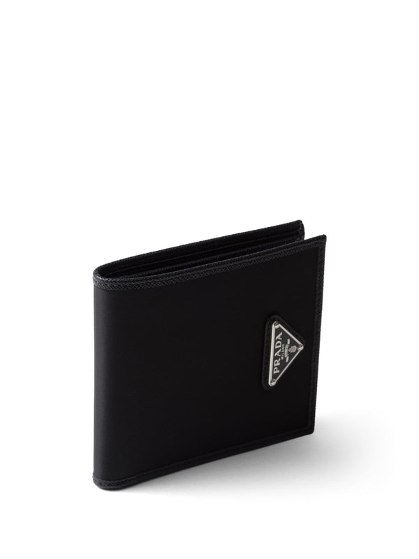 Triangle Logo Leather Wallet