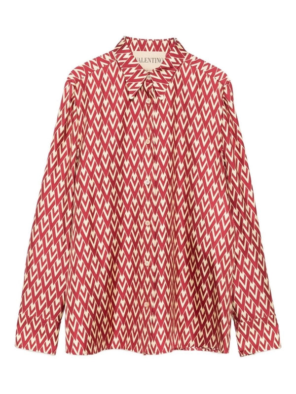 Valentino Red Shirt & Blouse