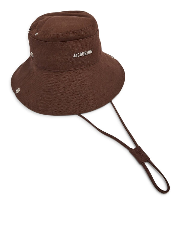 Le Bob Denim Logo Bucket Hat