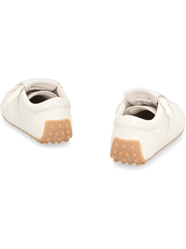 Tod'S White Low Top Sneakers