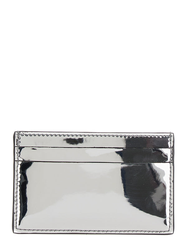 Alexander Mcqueen Silver Card Holders