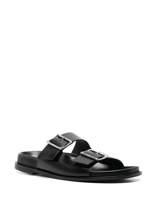 Aeyde Black Sandals