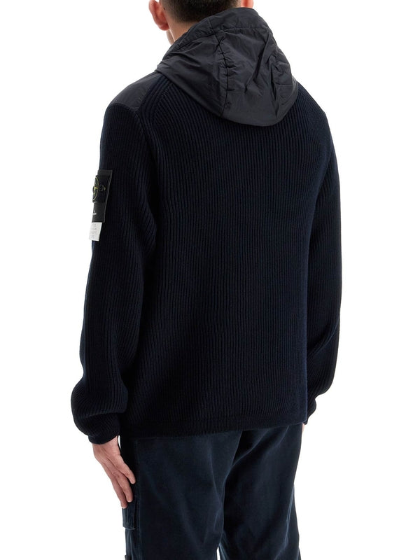 STONE ISLAND - Wappen Patch Hybrid Jacket - Jente