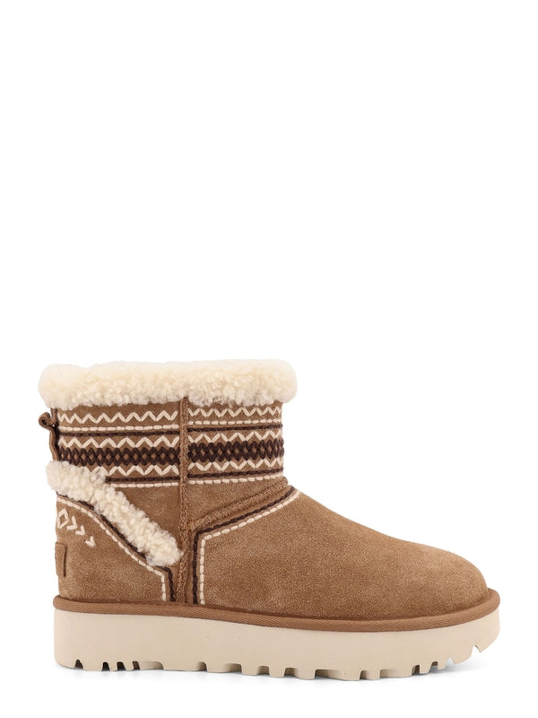 Classic Mini Shearling Ugg Boots