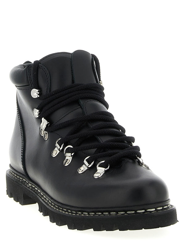 Paraboot Black Lace-Up Boots
