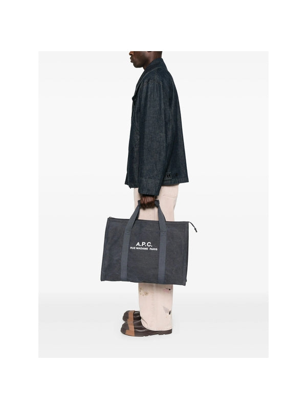 A.P.C. Blue Boston Bags