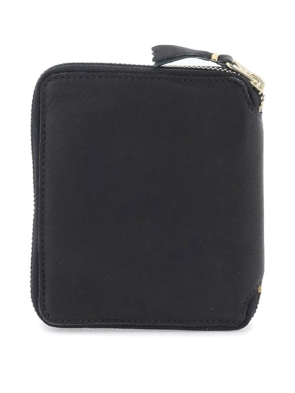 Washed Leather Bi-Fold Wallet